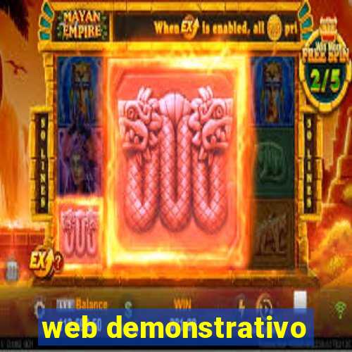 web demonstrativo